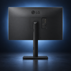 LG 27HS713C-B medical monitor rear connectivity view