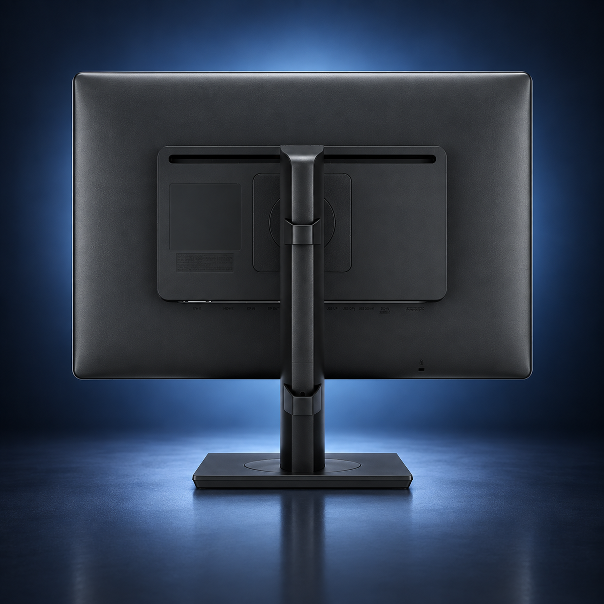 LG 24HR513C-B medical monitor rear connectivity view