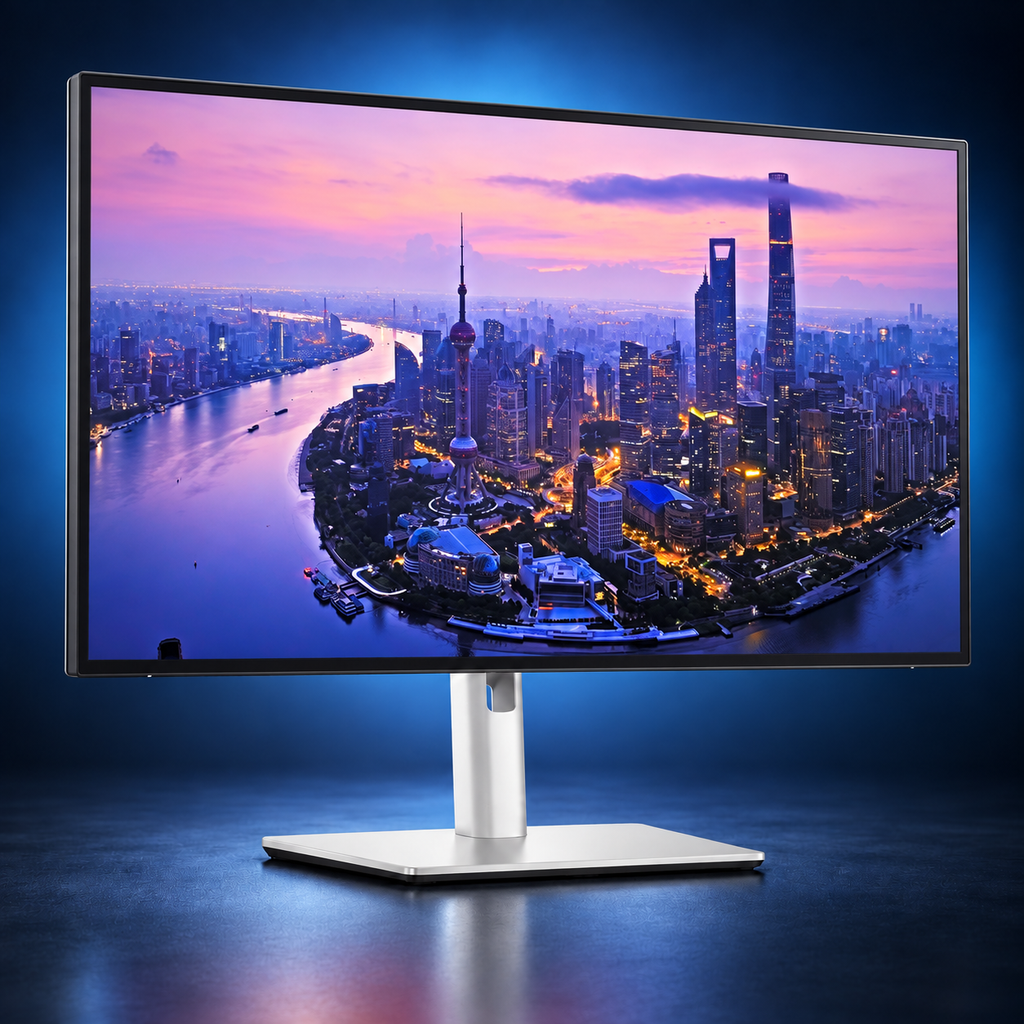 Dell U2725QE 27-inch 4K IPS Black monitor front view