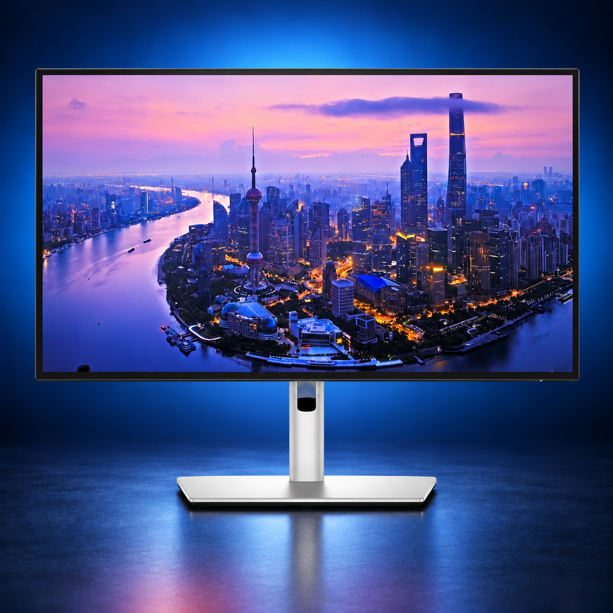 Dell U2725QE 27-inch 4K IPS Black monitor front view