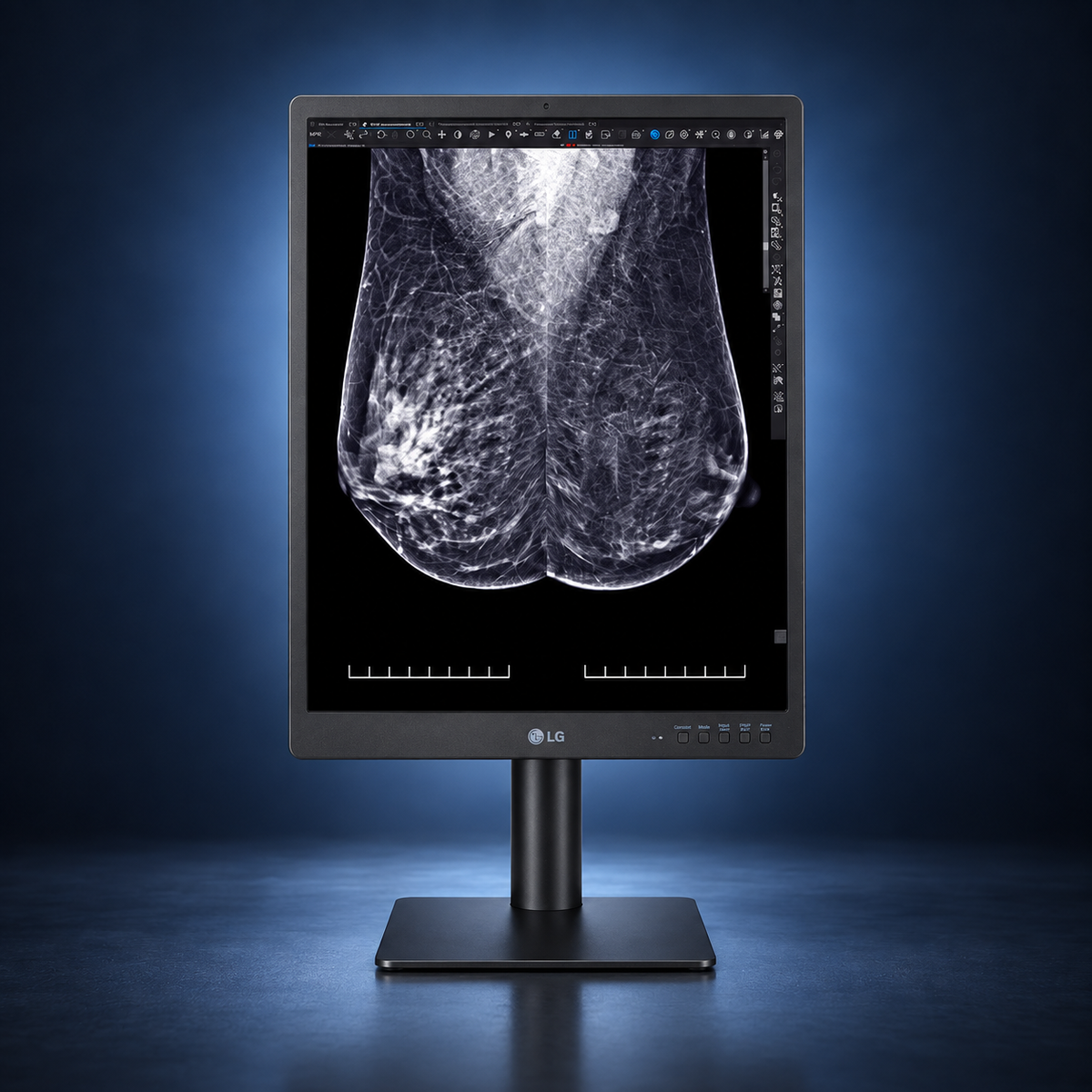 LG 21HQ613D-B 5MP mammography monitor front view