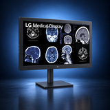 LG 32HQ713D-B 8MP radiology monitor angled front view