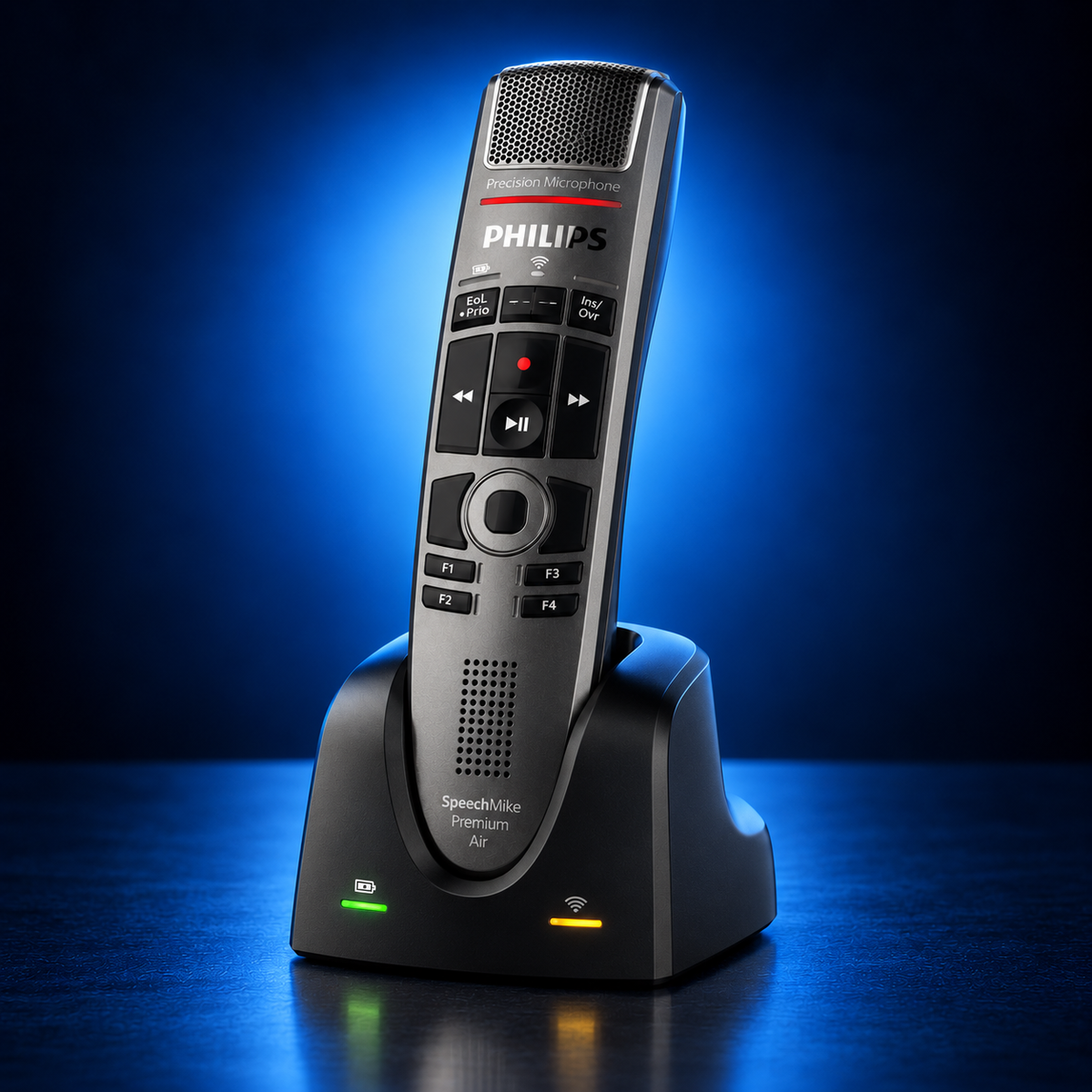 Philips SpeechMike Premium Air SMP4000 wireless dictation microphone