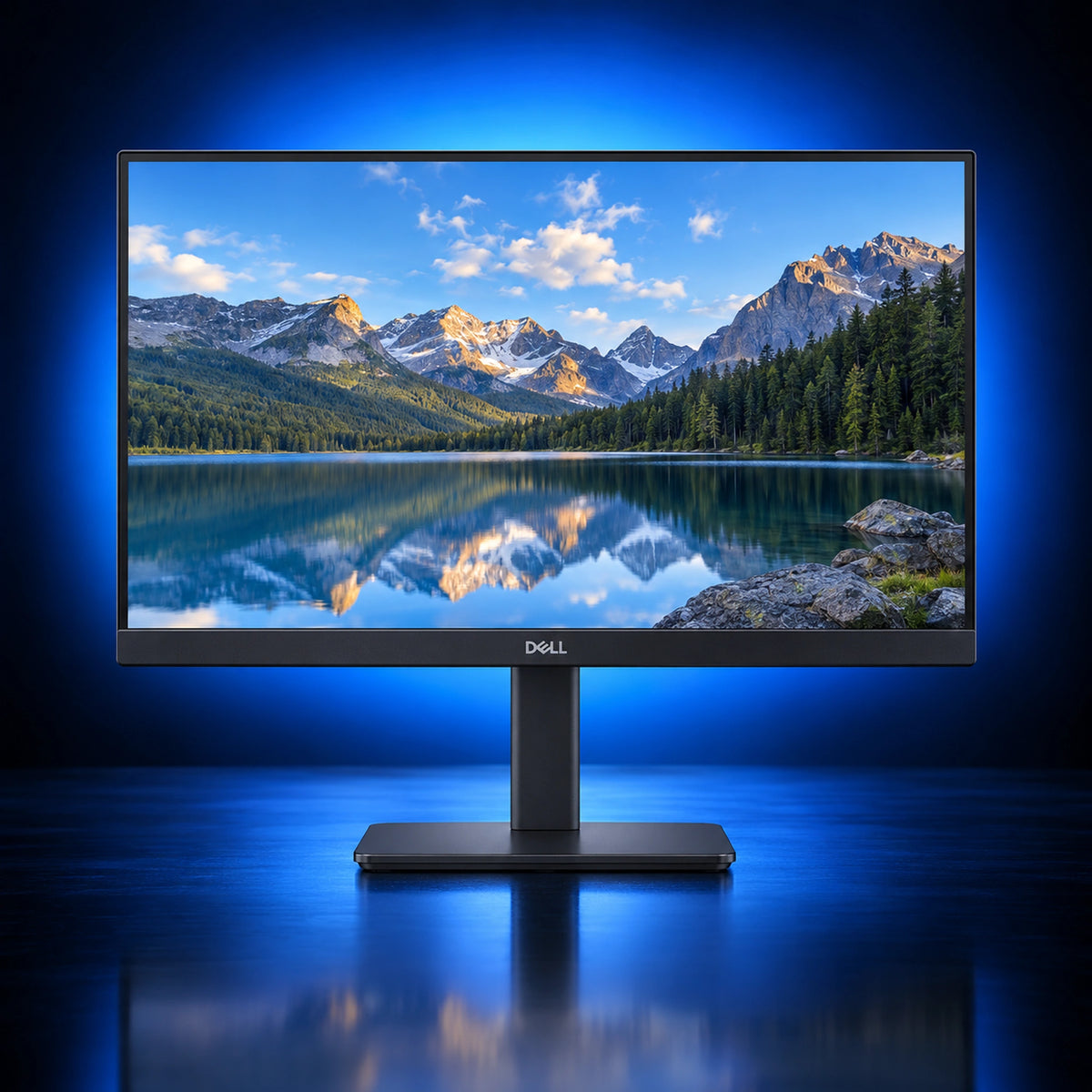 Dell E2425HSM 23.8-inch Full HD IPS monitor, front view
