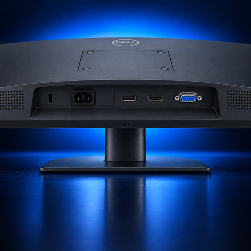 Dell E2425HSM monitor connectivity ports close-up