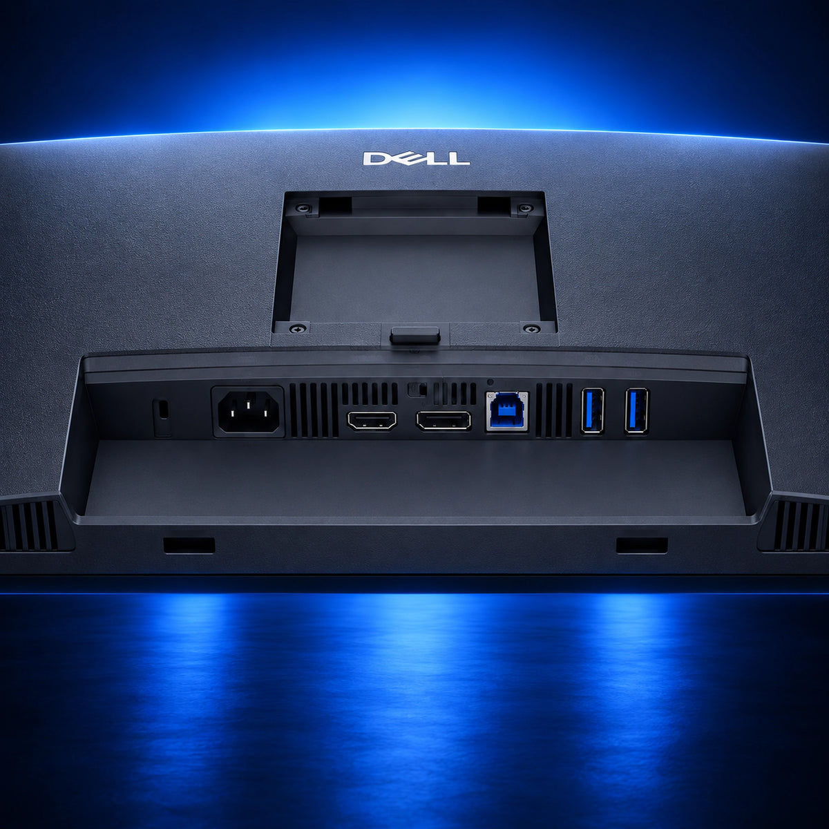 Dell P2426 monitor connectivity ports close-up