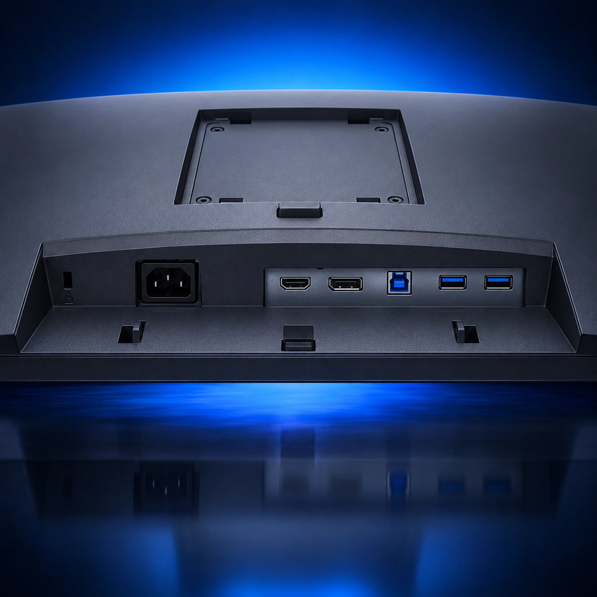 Dell P2426H monitor connectivity ports close-up