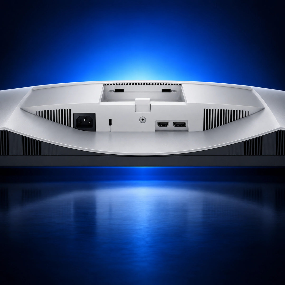 Dell S2725DSM monitor connectivity ports close-up