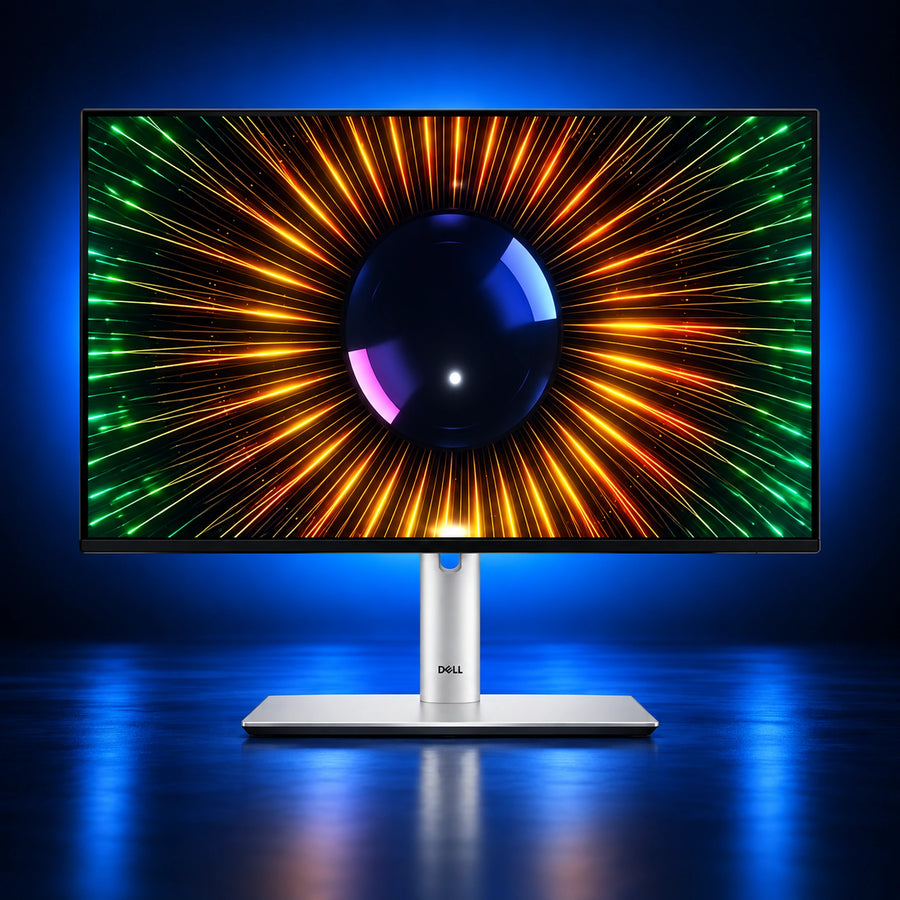 Dell U2424H 23.8-inch Full HD IPS monitor, front view